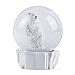 WOBAOS Snow Globe crafts- Sculptured Resin Water Ball - Christmas Valentine's day birthday holiday new year's gift (Diameter 80mm, White)