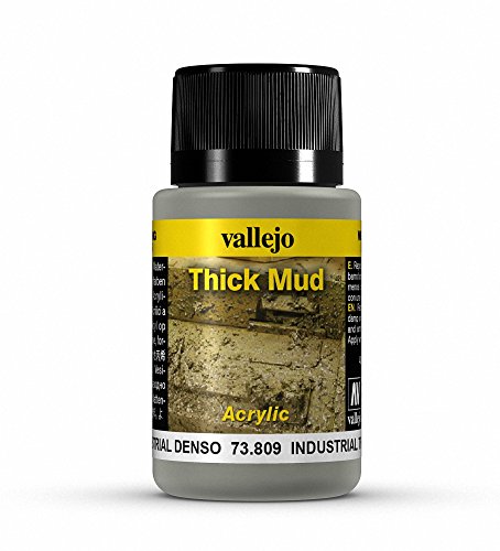 Vallejo Industrial Thick Mud Model Paint Kit, 40ml