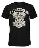 Harley-Davidson Men's Knucklehead Engine T-Shirt Black 30298302 (XL)