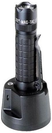 Mag Innovision Mag Instrument TRM1RA4 Rechargeable Tactical Flashlight with Crowned Bezel, Black