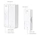 AUKEY Wireless Doorbell with Up to 1148ft Wireless Range, 4 Volume Levels and 36 Tones, White