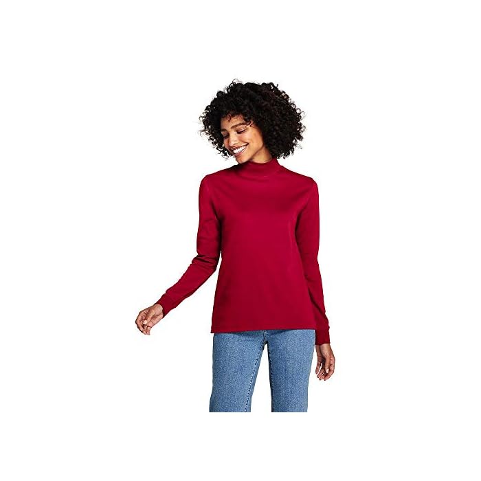 Long Sleeve Mock Turtleneck 