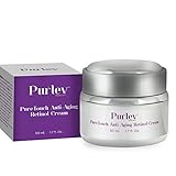 Purlev Skincare Pure Touch Anti Aging Advanced Retinol Facial Cream Moisturizer 1.7 Oz | Light Consistency, Fast Absorption, Long Lasting Results | Erase Fine Lines, Hydrate Your Skin & Tighten Pores