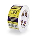 ATack Carpet Tape for Area Rugs and Carpets, Removable, 2 Inches x 20 Yards, Ideal for Stair Treads, Rugs, Carpets Over Carpets or Delicate Hardwood Floors