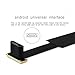 2 Pack QI Receiver Type A for Samsung Galaxy J7 - J3-J6- S5 - LG V10 -LG Stylo 2-3 -Plus - QI Wireless Adapter– Wireless Charging Receiver- QI Receiver Adapter Samsung -Qi Adapter Samsung Galaxy J7