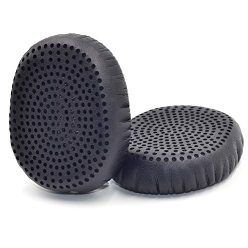 Defean Riff Wireless Earpads Protein Leather and Memory Foam Replacement Cushion Ear Pads for Skullcandy Riff Wireless On-Ear Headphones (Black)