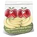 [25 BAGS] Jumbo Size Extra Large BIG Zipper Storage Bags With Handle, Huge 10 Gallon Bag, Size 24