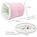 Baby Breastfeeding Pillow, Slip On Ultra Soft Breathable and Lithe Infant Bottle Feeding Head Support for Newborn, Portable and Washable Multi Use Arm Nursing Cushion for Travel, Pink