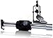 Griffin Remote Hi-Hat Pedal (QuickAction X Series) with Auxiliary 6FT Cable – Heavy-Duty Drum Hardware Kit with Key, Cymbal Stand Holder Mount