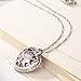 Neoglory Jewelry Charm Ocean Titanic Heart Blue Pendants Necklace Clear Crystal Rhinestone Jewelry 18inches