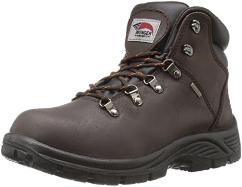 Avenger Safety Footwear Men's Avenger 7625 Leather Waterproof Soft Toe EH Work Boot Industrial and Construction Shoe, Brown, 14 M US