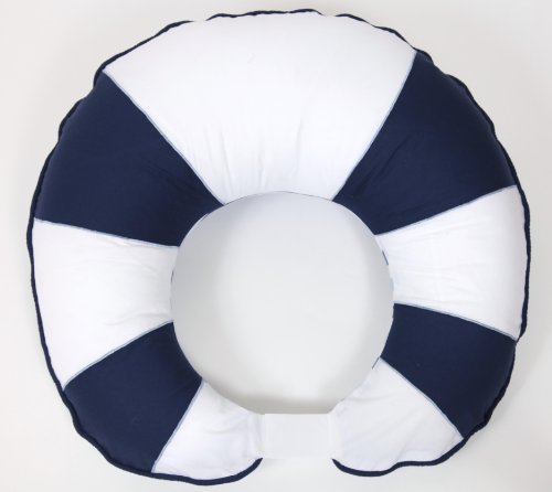 Bacati Little Sailor Nursing Pillow Cover