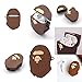 BlossomingLove Compatible with AirPods Case Keychain Full Protective Premium PVC Soft Rubber Silicone Cover Fashion Dope Self-Design Bape Style Ape Head Skin for AirPods Charging Case