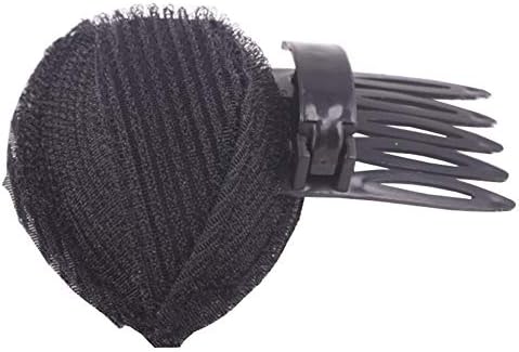 1 Pcs Black Hair Insert Tool Hair Clip Mat With Comb Volume Hair