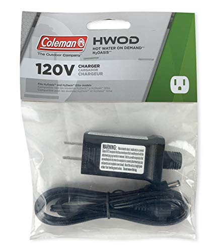 Coleman H2Oasis & Elite Hot Water on Demand Replacement Part 120V Charger Cord Length 4.8 Feet