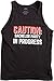 Caution: Bachelor Party in Progess | Stag Guys Night Out Wedding Unisex Tank Top