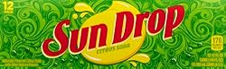 Sun Drop Citrus Soda, 12 Fluid Ounce Can, 12 Count