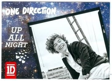 Harry Styles trading card (One Direction 1D) 2013 Panini Up All Night #14