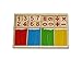 SDBING Wooden Number Cards and Counting Rods with Box