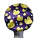 New Dilly's Collections - Microfiber Shower Caps - Comfortable Fit - Universal Fit - Unisex - Saves The Blow Out- Seals Out Moisture During Shower & Bath Time - Hair Treatment - Duck Shower Cap