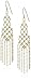 Amazon Collection 14k Yellow Gold Diamond-Cut Bead Dangle Earrings