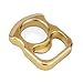 Edcfans Multi Function Solid Brass Bottle Opener Outdoor Pocket KeyChain EDC Tool Easy Use Cap Opener