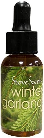 One 4 oz Bottle - Condar Winter Garland Stove Scents