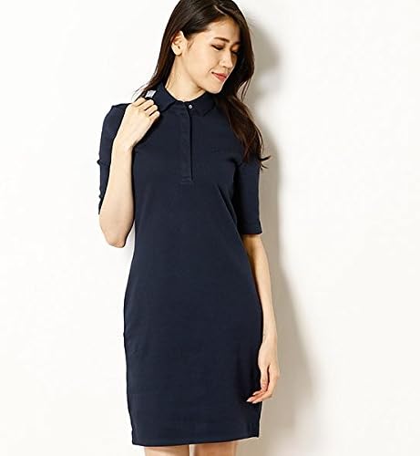 Amazon Co Jp ラコステ Lacoste ラコステ ポロワンピース 五分袖 ネイビー 036 M 服 ファッション小物