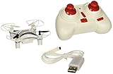 RX Aerio® Micro Mini Nano Drone - The World's Smallest Quadcopter with 4CH 2.4GHz 6-Axis Gyro LED Lights RC Remote Control Helicoptor Quadcopter