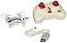 RX Aerio® Micro Mini Nano Drone - The World's Smallest Quadcopter with 4CH 2.4GHz 6-Axis Gyro LED Lights RC Remote Control Helicoptor Quadcopter
