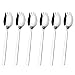 Hiware Sporks 6-pack 18/10 Stainless Steel Sporks for Everyday Household Use, 7.6-Inch / 1.6-Ounce/Ice Cream Spoon & Salad Forks, Fruit Appetizer Dessert