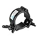 Stage Light Clamp (4 Packs) 2 inch Aluminum Mounting (48-51mm) OD Tubing/Pipe for Led Par Light Max Load (Black)