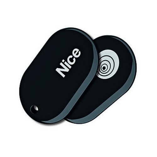 Badge with a transponder for managing alarm system NICE HSB1