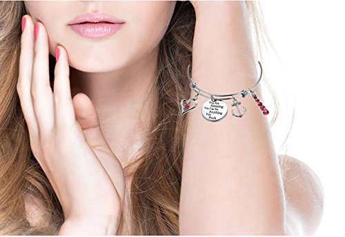 YOU DESERVE LOVE AND YOU WILL GET IT Inspirational/LOVE/Positive quotes/Thankful/Beauty/Praise/Religious/Meaningful Charm Bracelets. (LOVE-YOU DESERVE LOVE AND YOU WILL GET IT)