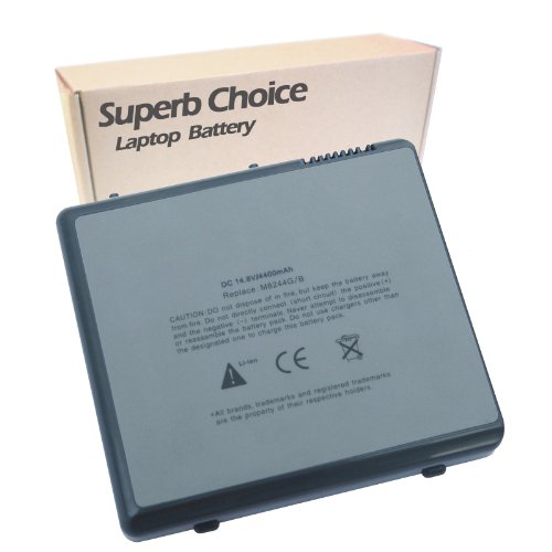 Superb Choice 8-Cell Battery for APPLE PowerBook G4 m5884 Titanium DVI Powerbook G4 15 A1012