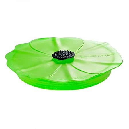 VIANCIN - 10709 - Tapa de silicona 28 cm Poppy verde adapta para ...