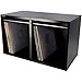 Sefour Vinyl Record Carry Box Black