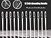 25 Big Eye Hand Sewing Needles 1.37 Inch Length Large Eye Stitching Needles in Sandalwood Tube Large-Eye Hand Sewing Needles Self-Threading Hand Sewing Needles