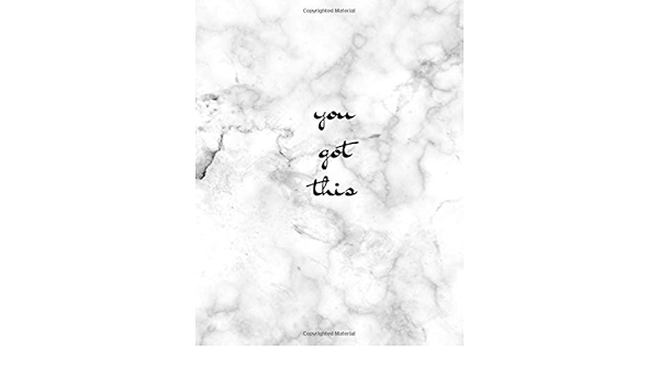 You Got This Lined Notebook Journal Gift 150 Pages 8 5x11 Soft Cover Matte Finish You Got This Amazon Com Books