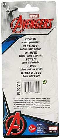 Kids Avengers Cutlery Set, A Spoon, A Fork