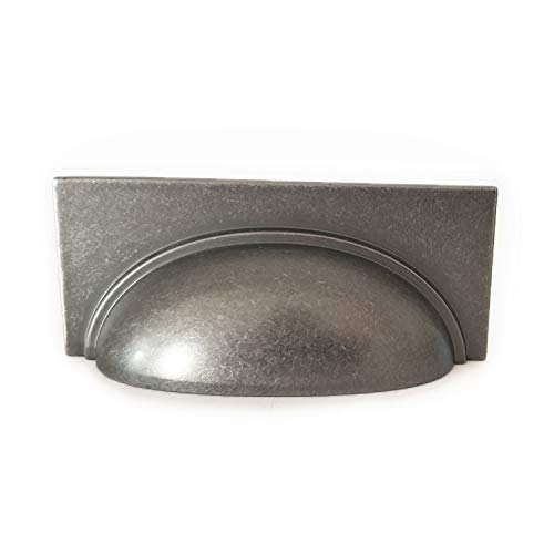 French Furniture Fittings Set of 4 Kitchen Cup Handles for Kitchen Cabinets, Drawers & Cupboard Doors cc Size 3" Inch 76mm