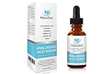 MaxiZest Hyaluronic Acid Serum for Skin Deep Moisture Anti Aging Serum for Dry Skin Plumps, Hydrates & Restores Dry Damaged Skin Leaving It Visibly Smoother & Suppler, 1 FL. OZ. (30 mL)
