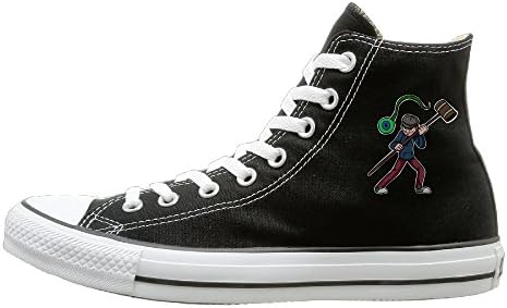 NFCGH Jacksepticeye Canvas Shoes Sneakers Slip On Shoes 39 Black