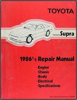 Toyotum Supra Engine Diagram - Complete Wiring Schemas