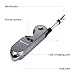 MARNUR Electric USB Arc Lighter Rechargeable Fodable Candle Lighters No Spark & Smell with Safety Lock and Auto Shut-Off for Kitchen Camping and Barbecue