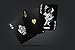 Acelion Playing Cards Standard Black Poker Waterproof For Magic