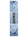 TAM WARE Mens Classic Slim Fit Contrast Inner Long Sleeve Dress Shirts TWNMS314-1-317-SKY-US L