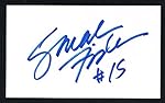 Sarah Fisher signed autograph auto 3x5 index card IndyCar Series Racecar Driver