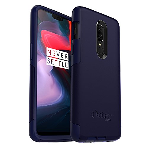 OtterBox Commuter Series Cell Phone Case OnePlus 6 - Indigo Way (Maritime Blue/Admiral Blue)