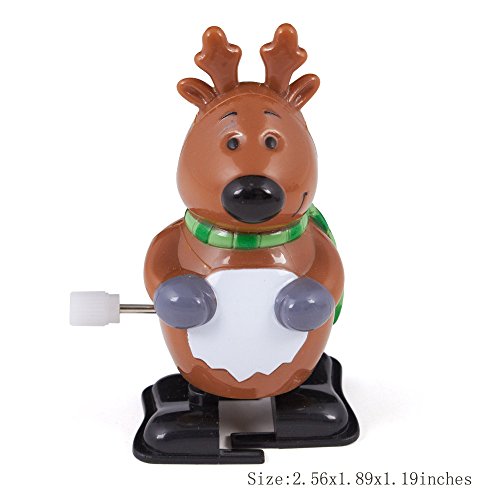 Night Lions Tech(TM)Wind Up Toys6 pcs/lot Christmas Santa Claus